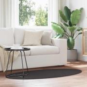 vidaXL Matta HUARTE Antracit 80 x 150 cm Polyester
