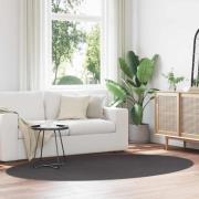 vidaXL Matta HUARTE Antracit 230 x 160 cm 100% Polyester