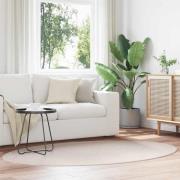 vidaXL Matta HUARTE Sand 140 x 200 cm Polyester