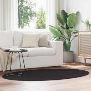 vidaXL Matta HUARTE Svart 120 x 170 cm Polyester