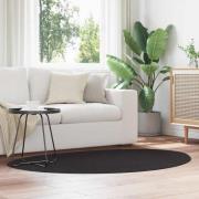 vidaXL Matta HUARTE Svart 120 x 170 cm Polyester