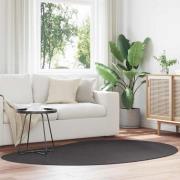 vidaXL Områdesmattor HUARTE Antracit 140 x 200 cm Polyester