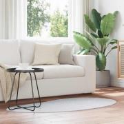 vidaXL Områdesmattor HUARTE Grå 80 x 150 cm Polyester