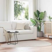 vidaXL Matta HUARTE Sand 140 x 200 cm Polyester