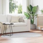 vidaXL Områdesmattor HUARTE Grå 120 x 170 cm Polyester