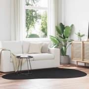 vidaXL Matta HUARTE Svart 160 x 230 cm Polyester