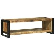 vidaXL Kaffeebord Brun 120 x 50 x 38 cm Massivt grovt mangoträ