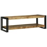 vidaXL Kaffeebord Brun 120 x 50 x 38 cm massivt mangoträ