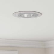 vidaXL Spotlights med strålkastare 24 pcs Silver 9 x 9 x cm Aluminium