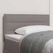 vidaXL Huvudgavel Taupe 100 cm tyg