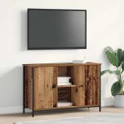 vidaXL TV-bänkset Gammalt trä 101 x 35 x 65 cm Konstruerat trä