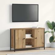 vidaXL TV-skåp artisan ek 101 x 35 x 65 cm Konstruerat trä