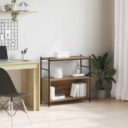vidaXL Hyllsystem artisan ek 80 x 30 x 78.5 cm Konstruerat trä