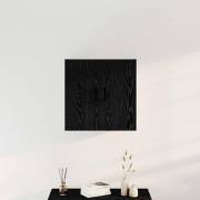 vidaXL Väggskåp Väggmonterad Svart ek 60 x 31 x 60 cm Konstruerat trä