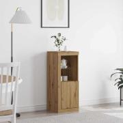 vidaXL Sideboard Brun 41 x 37 x 100 cm Konstruerat trä