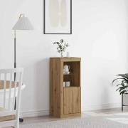 vidaXL Sideboard artisan ek 41 x 37 x 100 cm Konstruerat trä