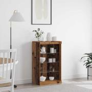 vidaXL Sideboard Gammalt trä 60.5 x 37 x 100 cm Konstruerat trä