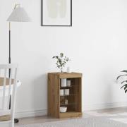 vidaXL Sideboard artisan ek 41 x 37 x 67 cm Konstruerat trä