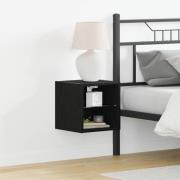 vidaXL TV-skåp 2 pcs Svart 30 x 28.5 x 30 cm Konstruerat trä