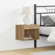 vidaXL TV-bänkset Artisan Ek 40 x 30 x 30 cm Konstruerat trä