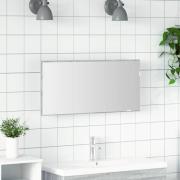 vidaXL Badrumsspegel Hög grå sonoma 80 x 8.5 x 37 cm Konstruerat trä