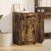 vidaXL Sideboard Rökfärgad ek 40 x 40,5 x 75 cm Konstruerat trä