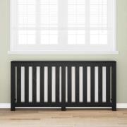 vidaXL Radiatorlock Svart Ek 175 x 20 x 82 cm 1 x Tvättmaskin Skåp