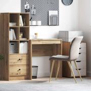 vidaXL Skrivbord artisan ek 70 x 40 x 76 cm Konstruerat trä
