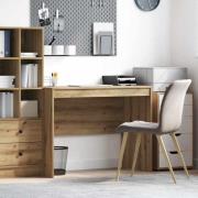 vidaXL Skrivbord artisan ek 100 x 50 x 76 cm Konstruerat trä