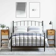 vidaXL Nattduksbord 2 pcs Brun 33,5 x 36 x 70 cm Solid återvunnen trä