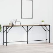 vidaXL Konsolbord artisan ek 200 x 29 x 75 cm