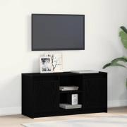 vidaXL TV-skåp Svart 100 x 34 x 50 cm Konstruerat trä