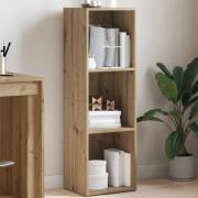 vidaXL Bokhylla artisan ek 36x30x114 cm konstruerat trä