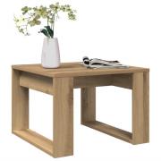 vidaXL Sidobord artisan ek 50x50x35 cm konstruerat trä