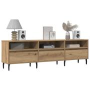 vidaXL Tv-bänk artisan ek 150x30x44,5 cm konstruerat trä