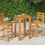 vidaXL Ståbord för utomhusbruk 60x60x105 cm massiv akacia