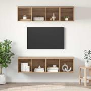 vidaXL TV-bänkset artisan ek Konstruerat trä