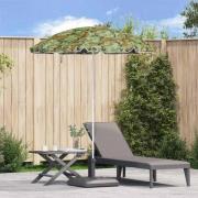 vidaXL Badparasol Grön 206 x 206 x 212 cm Polyester och metall