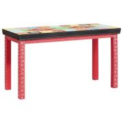 vidaXL Nestingbord Brun 38 x 38 x 41.5 cm Massivt Mangoträ
