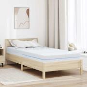 vidaXL Madrass Vit 90 x 200 cm Skum