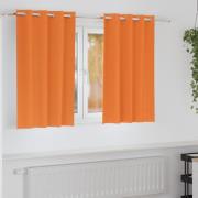 vidaXL Mörkläggningsgardiner med gardiner Ljust Rosa Polyester