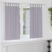 vidaXL Mörkläggningsgardiner med gardiner Ljust Rosa Polyester