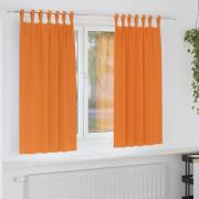 vidaXL Mörkläggningsgardiner med gardiner Ljust Rosa Polyester