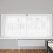 vidaXL Gardiner med gardiner Vit 500x100cm Polyester