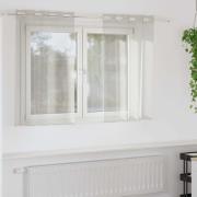 vidaXL Gardiner med gardiner 2 pcs Kräm 140x140cm Polyester