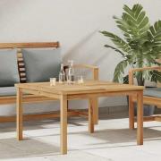 vidaXL Kaffeebord Brun 85 x 85 x 45 cm Massivt teakträ