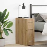 vidaXL Apoteksskåp artisan ek 20 x 45.5 x 60 cm Konstruerat trä