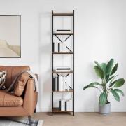 vidaXL Hyllsystem Gammalt trä 40 x 30 x 189,5 cm Konstruerat trä
