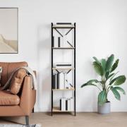 vidaXL Bokhylla Sonoma ek 40 x 30 x 153 cm Konstruerat trä