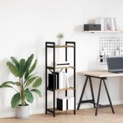 vidaXL Bokhylla artisan ek 40 x 30 x 118 cm Konstruerat trä